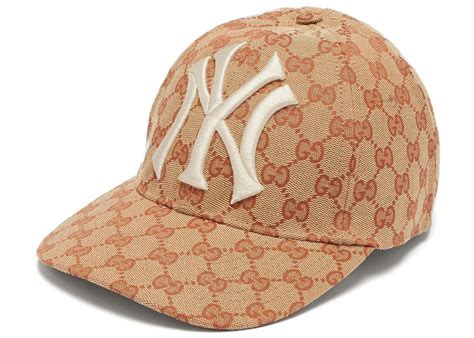 ny x gucci cap|gucci ny yankees logo cap.